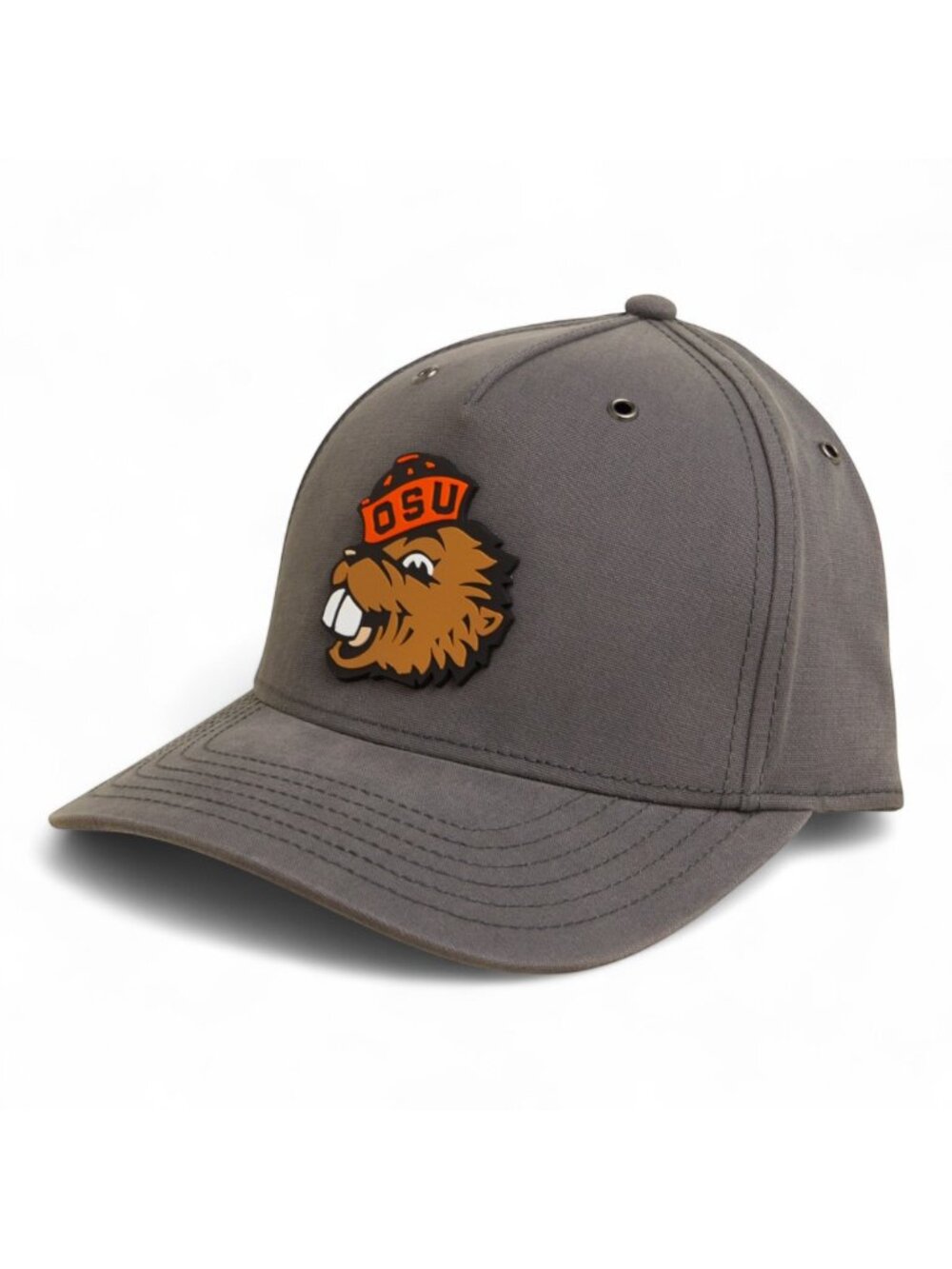 Oregon State Beavers Benny 3D Snapback Canvas Hat- Charcoal